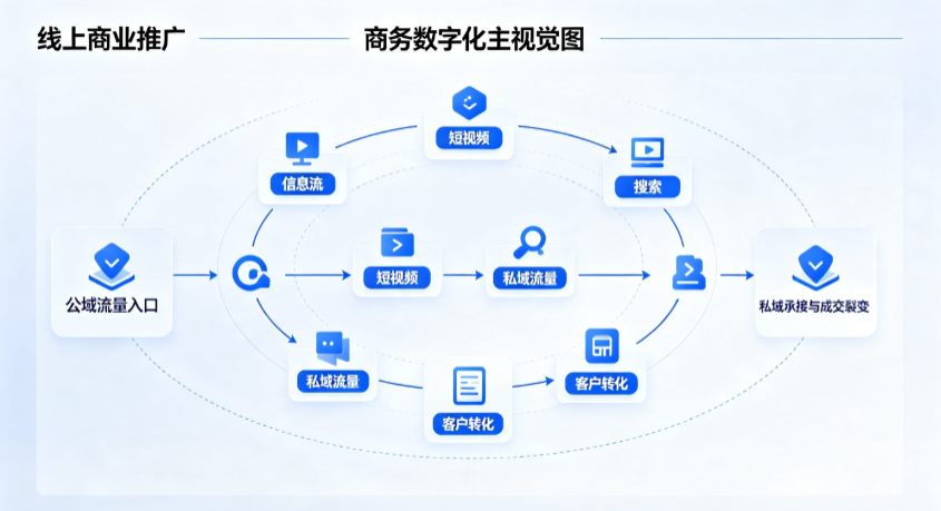 米易县线上商业推广怎么做？全域流量闭环搭建与低成本转化实战指南